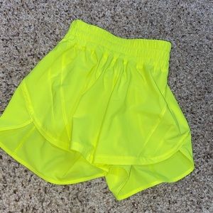 Lululemon high rise shorts